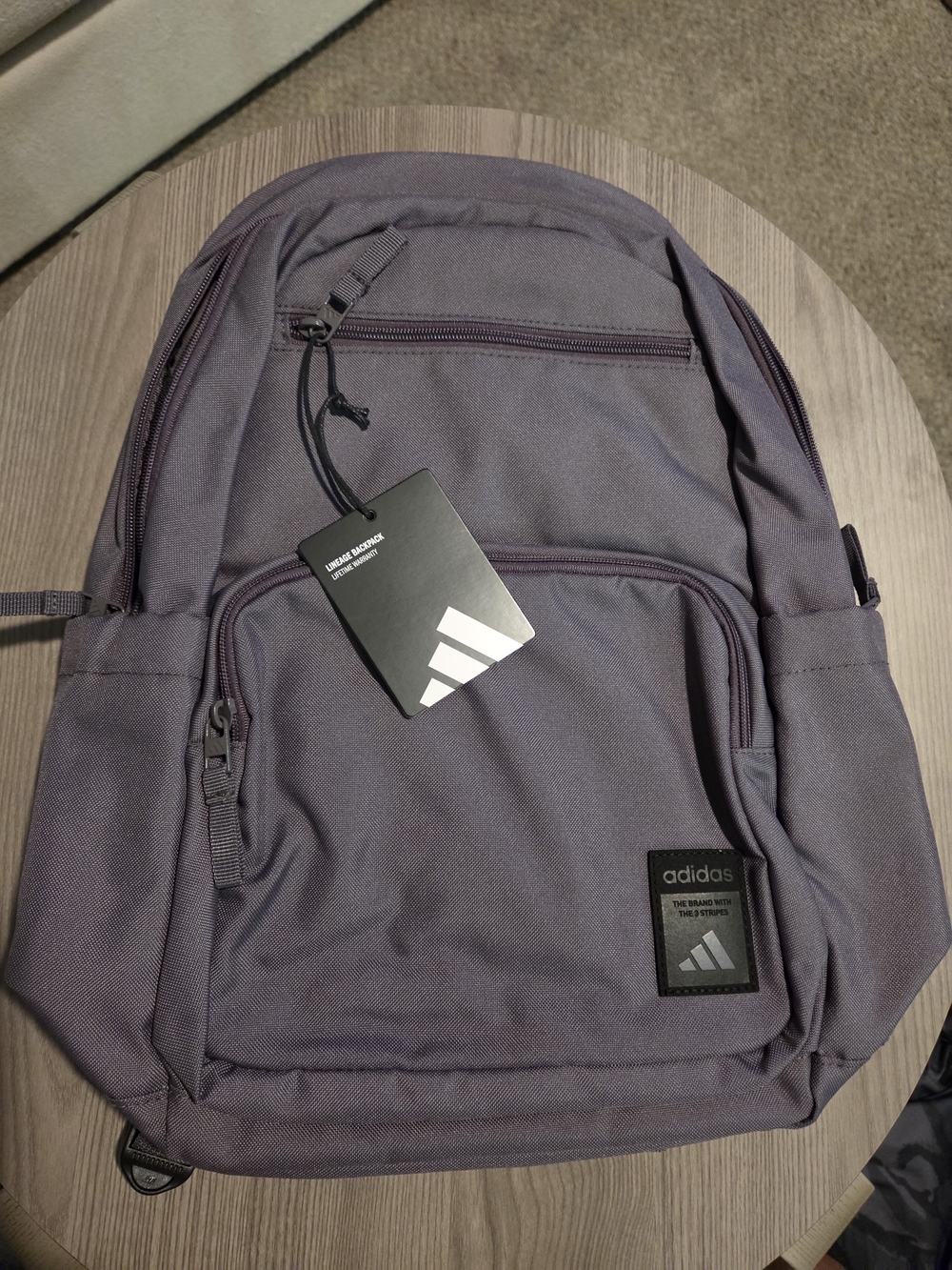 adidas Lineage Men's Backpack with Front Pocket